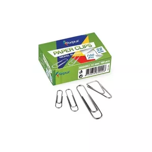 Paper Clip Forpus FO60901 Steel 100 pc(s)