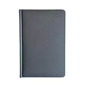 FAT Planner PREMIER plus 2026 PU A5 Daily — black daily planner, A5, PU cover