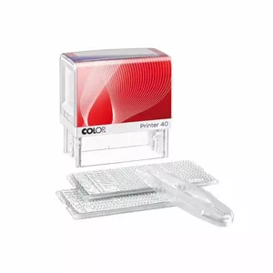Штамп COLOP Printer 40/2 SET ENG 650-00927 — самонаборный круглый штамп, диаметр оттиска 40 мм