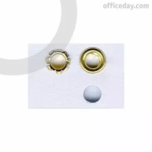 Заклёпки KANGARO 200-09922, вытяжные (слепые) 4 мм, жёлтые, упаковка 250 шт.