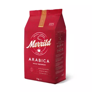 Whole Bean Coffee Merrild 1 kg — 1 kg pack, whole beans for filter and espresso