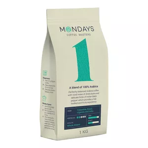 Кофейные зерна Mondays Nr.1 100% Arabica, фасовка 1 кг