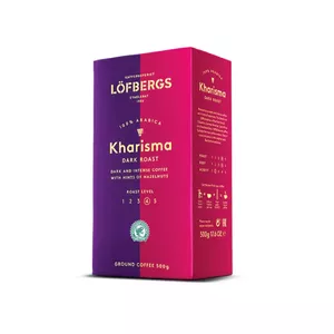 Молотый кофе Lofbergs Kharisma 500 г – средняя обжарка, упаковка 500 г