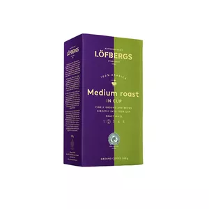 Ground Coffee Lofbergs Medium Roast In Cup 500 g – medium roast, ground for filter/coffee makers