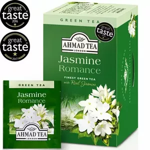 Zaļā tēja AHMAD JASMINE GREEN, 20 maisiņi paciņā