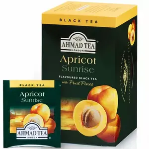 Tea Ahmad Alu Apricot Sunrise — 20 x 2g tea bags, foil-wrapped
