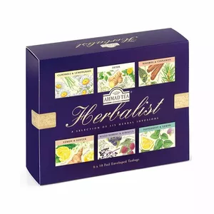 Loose-leaf Herbal Tea Selection Ahmad Herbalist 60 x 2g Bags – assorted herbal blends