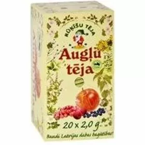 Tea bags rūķīšu tēja Fruit Tea 20 bags × 2 g — fruit infusion blend for hot or iced drink