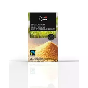 Brown Sugar Dan Sukker Demerara 500 g — natural coarse cane sugar