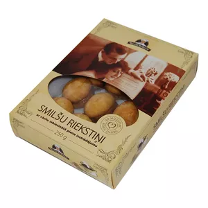 Печенье vecais bekeris Sand Nuts с варёной сгущёнкой 250 г – сэндвич-печенье, 250 г