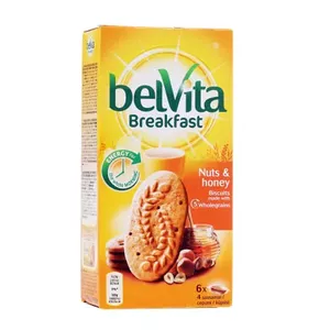 Cepumi BELVITA, Medus & Rieksti, 300 g