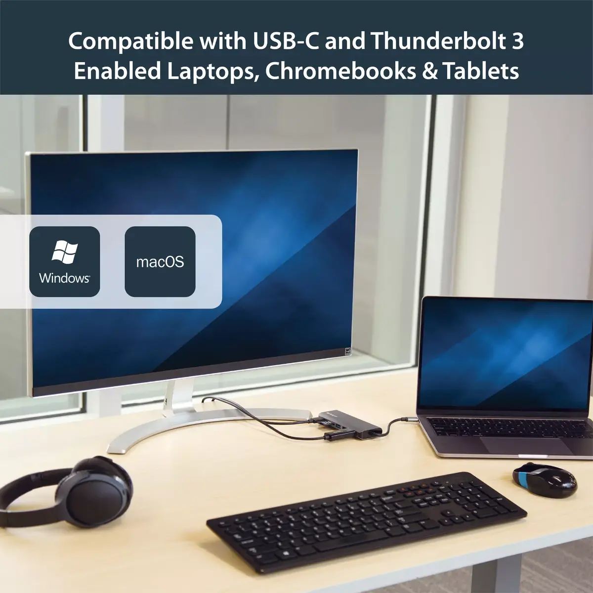 USB C Multiport Adapter StarTech DKT30CHSDPD1 Photo 10