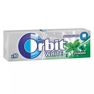 ORBIT White Spearmint uzlīmju maisiņš 10 gab