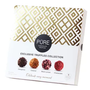 Box of chocolates pure chocolate Chocolate Truffle Collection PURE CHOCOLATE 16 135 g — assorted truffles