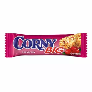 Snack Bar Corny CORNY BIG Cranberry 50 g — fruit and cereal bar, single pack
