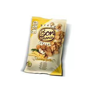 Crispbread Croutons bon chance with cheese and garlic 120 g – snack topping
