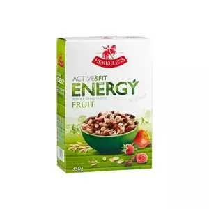 Graudu musli HERKULESS Active & Fit Energy, 0.350kg