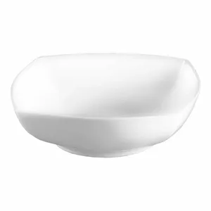 Keramikas bļoda QUADRO 24,5×24,5 cm balta (modelis 400-02760)