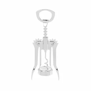 Corkscrew MAKU 400-03154 chrome — manual wine opener, metal construction