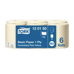 Paper towel roll Tork M2 Universal Basic 1-ply 20.5 cm x 300 m, yellow