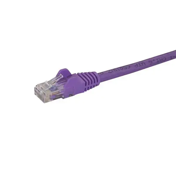 StarTech N6PATC5MPL 5m CAT6 Ethernet Kabelis Purpura Photo 2