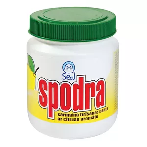 Паста для чистки SPODRA Natural Lemon Oil 350 г – чистящая паста с натуральным лимонным маслом, 350 г