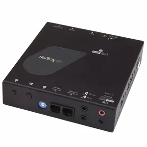 StarTech.com 4K HDMI over IP Receiver for ST12MHDLAN4K with Video Control App and AVoIP Video Wall Support
