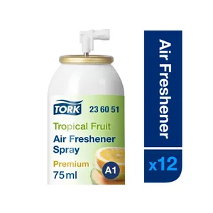 Освежитель воздуха-спрей Tork 400-00376 Tropical Fruits 75 мл — аэрозоль для помещений