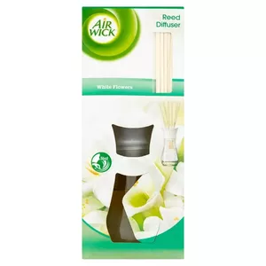 Air freshener airwick White Floral 25 ml with sticks — liquid reed diffuser