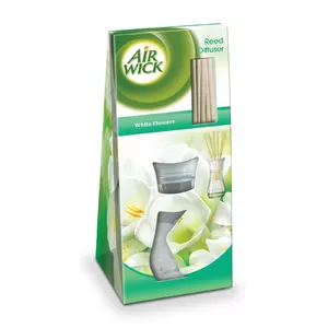 Gaisa atsvaidzinātājs AIR WICK White Floral, ar kociņiem, 25 ml