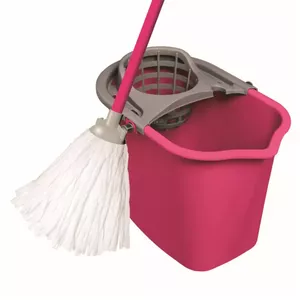 Cleaning set York — mesh, bucket, handle, mop (model 400-02646)