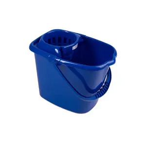 Rectangular 12 L Bucket with Strainer, KAMAL Spainis, assorted colors