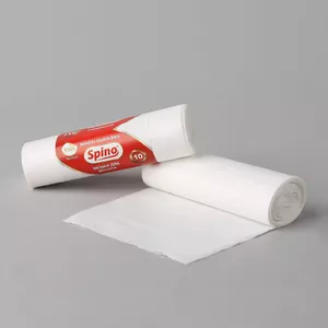 Trash Bags Multipack 100L 75x95 cm 10 pcs roll LDPE 50 µm white