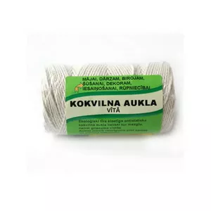 Kokvilnas vītā aukla Tangente Ø 1.8 mm, 100 m ruļlis — kokvilnas aukla vispārīgai lietošanai