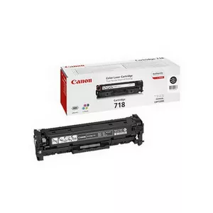 Тонер-картридж Canon CRG-718 чёрный для лазерных принтеров — примерно 3400 страниц