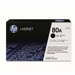 Тонер-картридж HP 80A CF280A — черный, оригинальный, ресурс 2 560 страниц