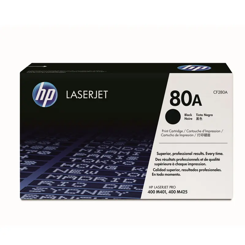 Toneris HP 80A CF280A — melns