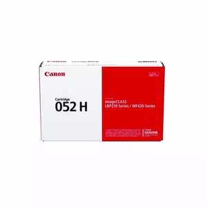 Картридж с тонером Canon CRG-052H чёрный — повышенной ёмкости, около 9 200 страниц