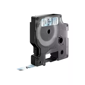 Label tape DYMO D1 Standard Black on Transparent 9mm