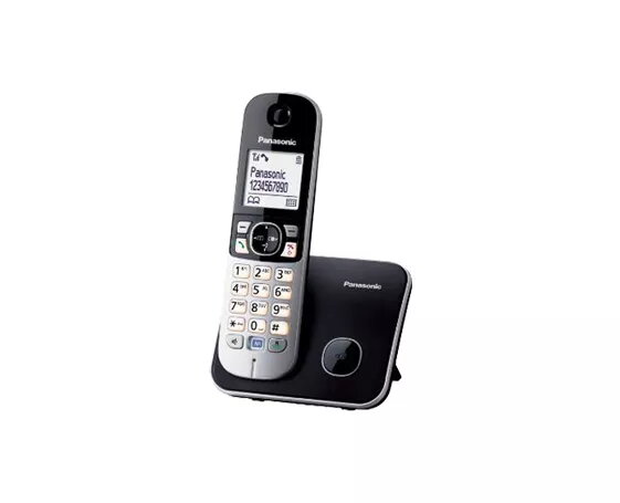 Panasonic KX-TG6811FXB bezvadu DECT telefons ar