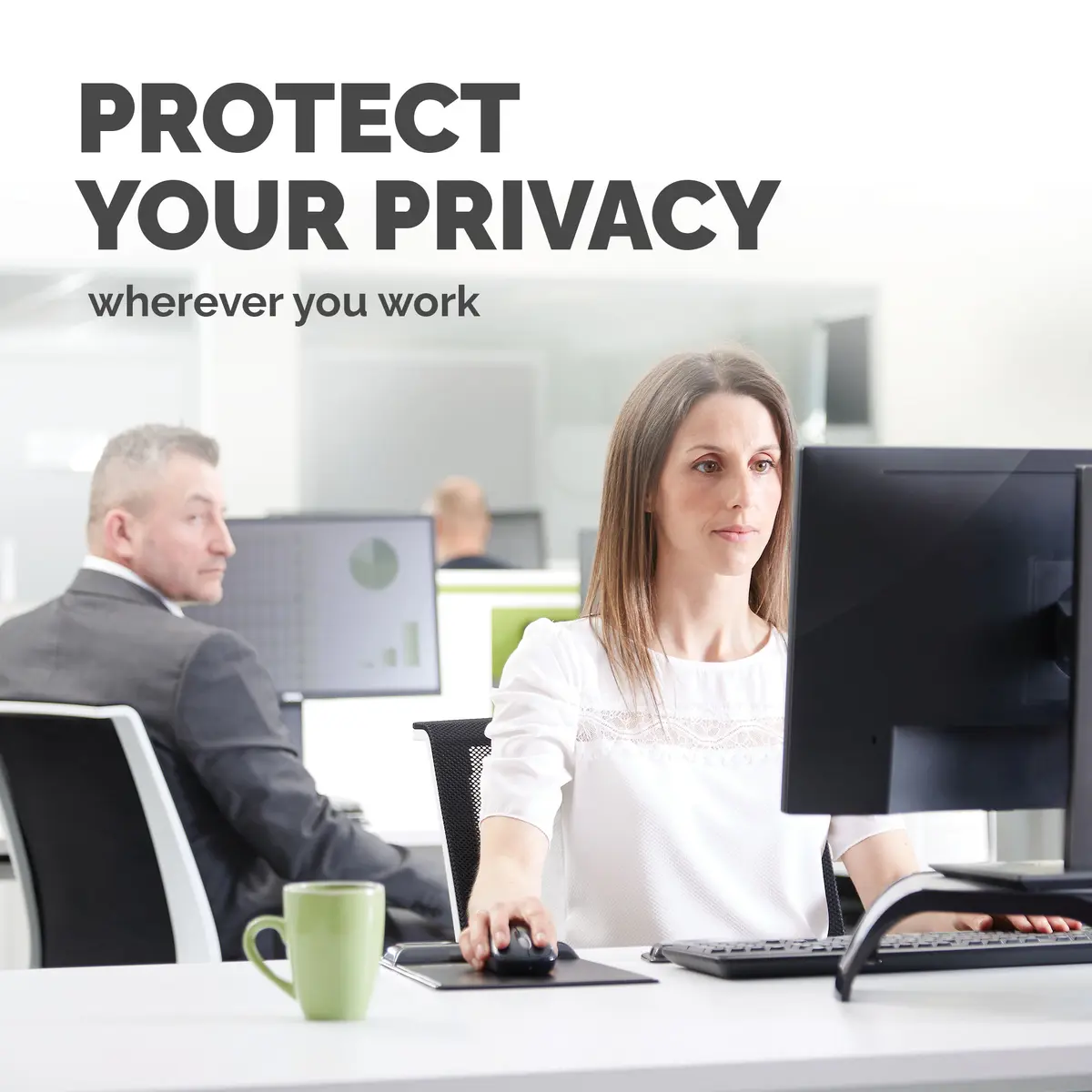 Fellowes PrivaScreen 23" Widescreen Privacy Filter Photo 8