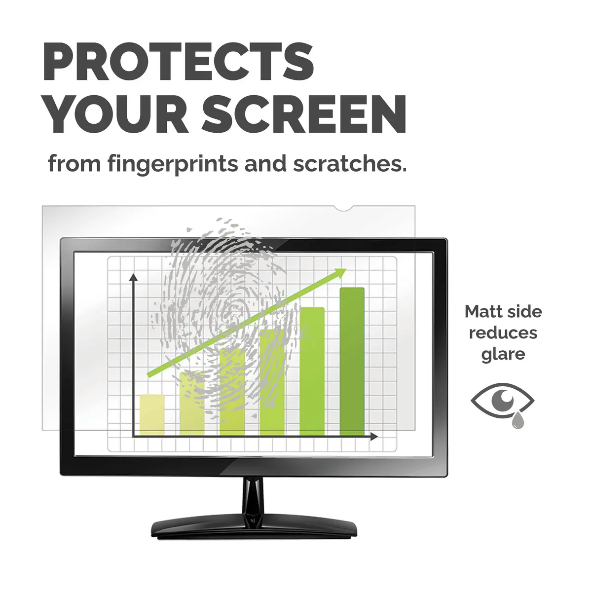 Fellowes PrivaScreen 23" Widescreen Privacy Filter Photo 9