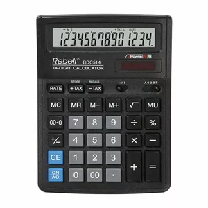 Desktop Calculator Rebell RE-BDC514 BX