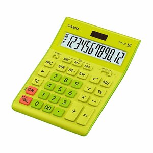 Galda kalkulators CASIO GR-12C, 155x209x35 mm, gaiši zaļš