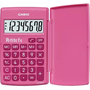 Basic Calculator Casio Petite FX Pocket Basic Pink