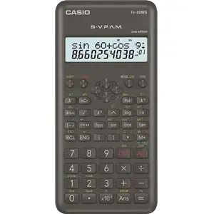 Scientific Calculator Casio FX-82MS 2nd Edition Pocket Black