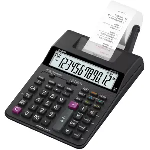 Calculator CASIO HR-150RCE Desktop printing calculator, 23-digit, ink ribbon, AC/battery, black