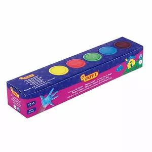 Pirkstiņkrāsu komplekts JOVI 35ml 5 krāsas
