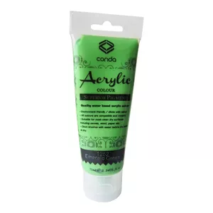 Akrila krāsa, 75ml, 1252 zaļaš smaragds (Emerald Green)