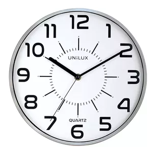 Unilux POP Quartz clock Круглый Серый